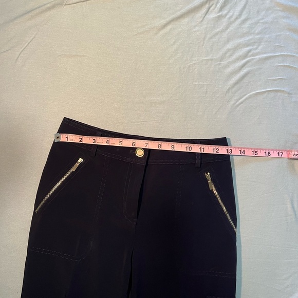 St. John Size 2 Navy Blue Slacks - Picture 4 of 5